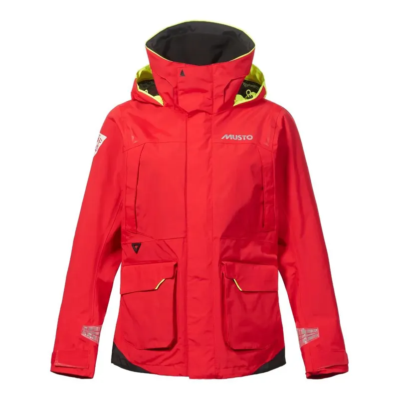 Musto Womens BR1 Channel Jacket Red-4