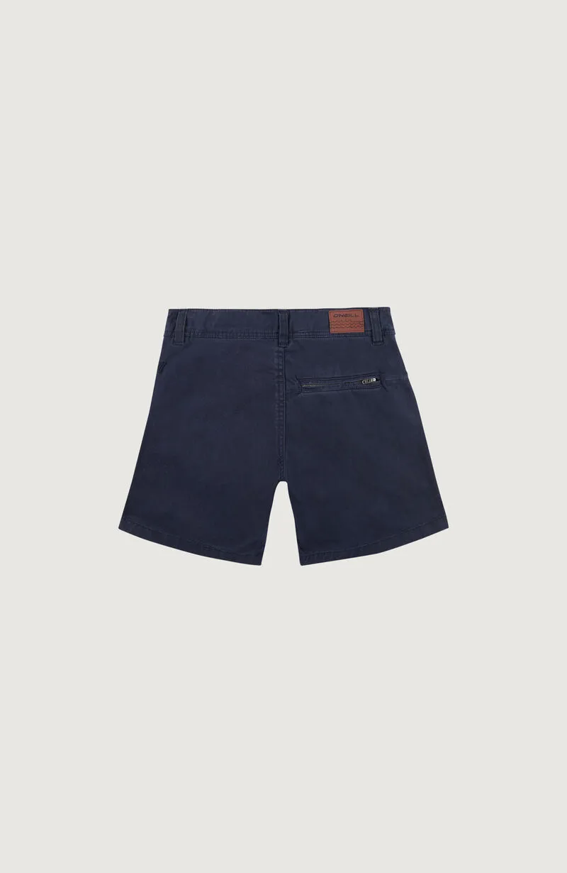 ONeill Friday Night Chino Shorts in Ink Blue-1