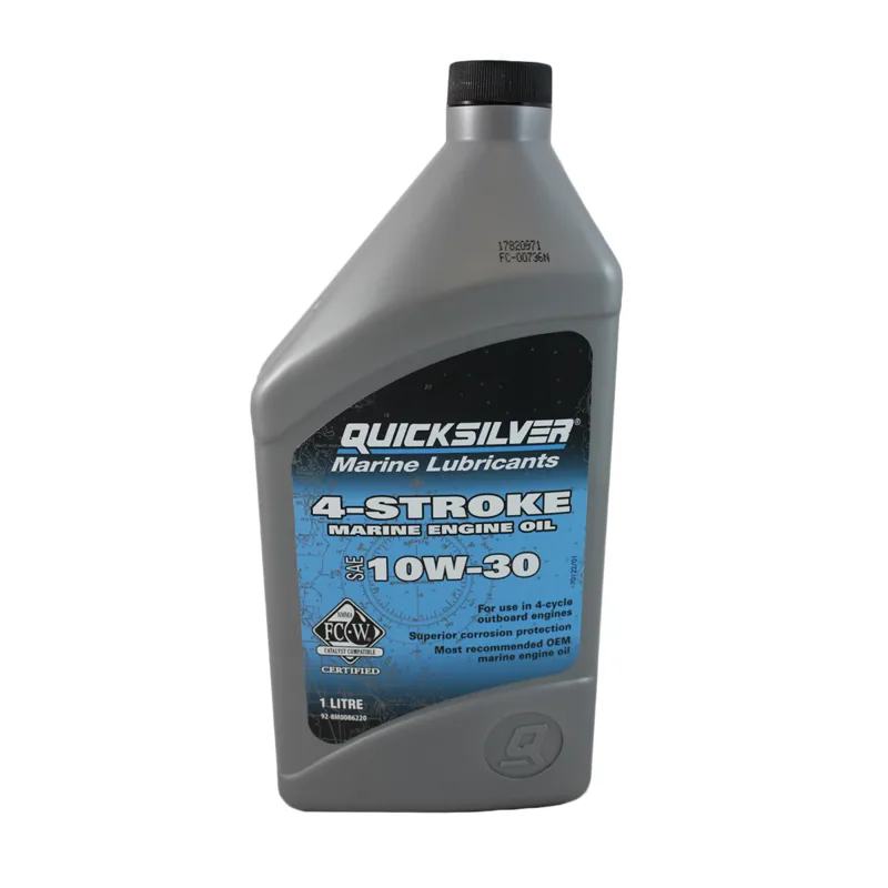 Quicksilver 10W-30 Performance 4-Stroke Outboard Oil - 1 Litre