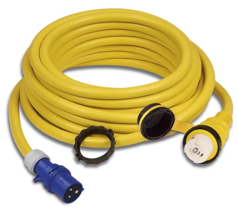 Marinco 32A Locking Shore power Cable - 15m