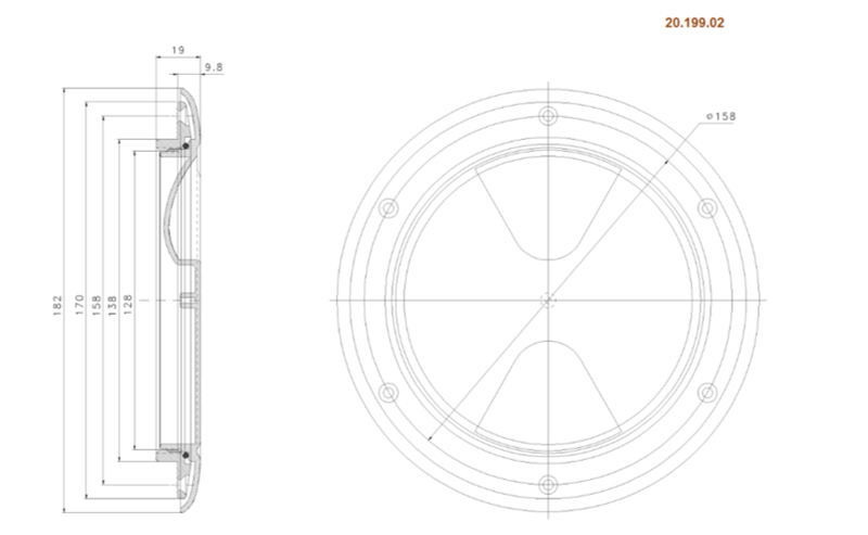 Inspection Hatch 182mm-2