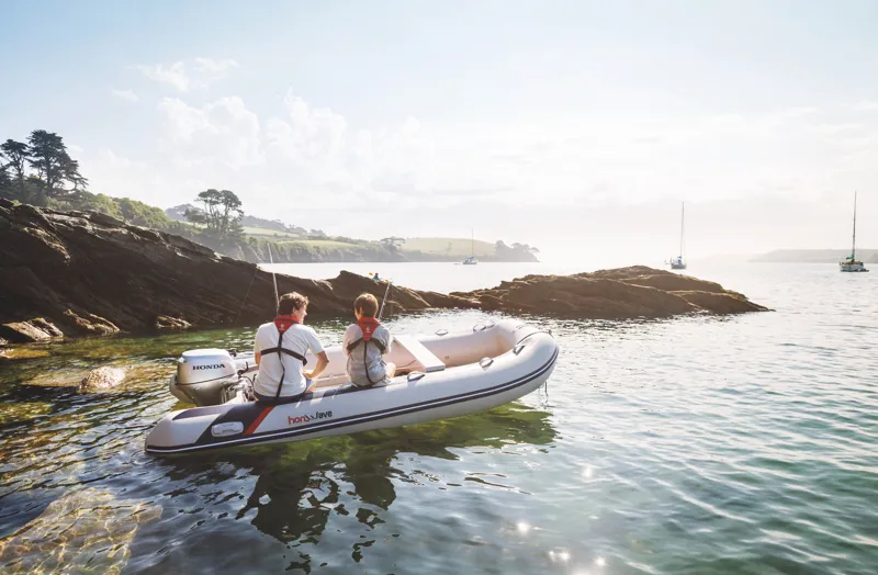 Honwave T25AE3 2.5m Inflatable Alloy Floor With Air Keel-2