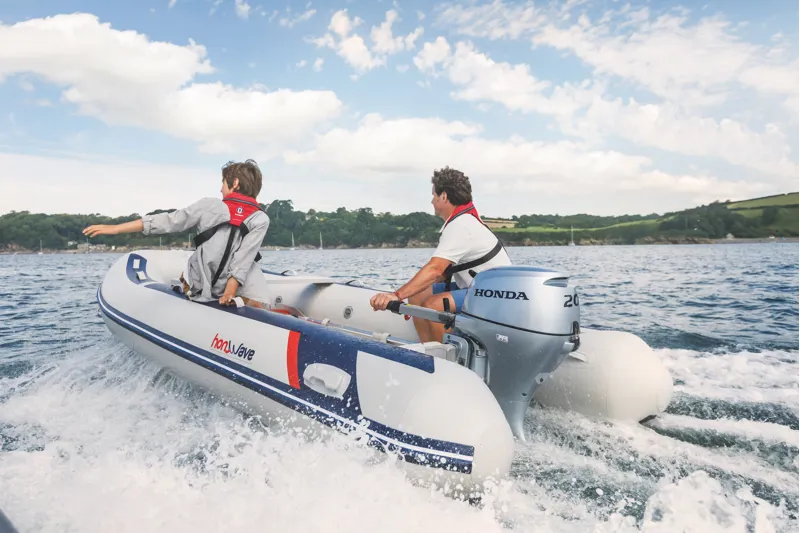 Honwave T40 Alloy Floor With Honda 20hp-1