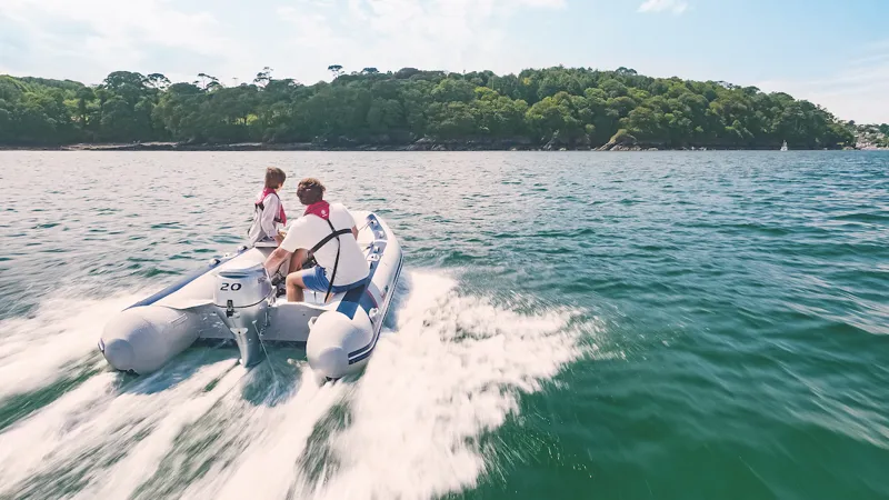 Honwave T40 Alloy Floor With Honda 20hp-3