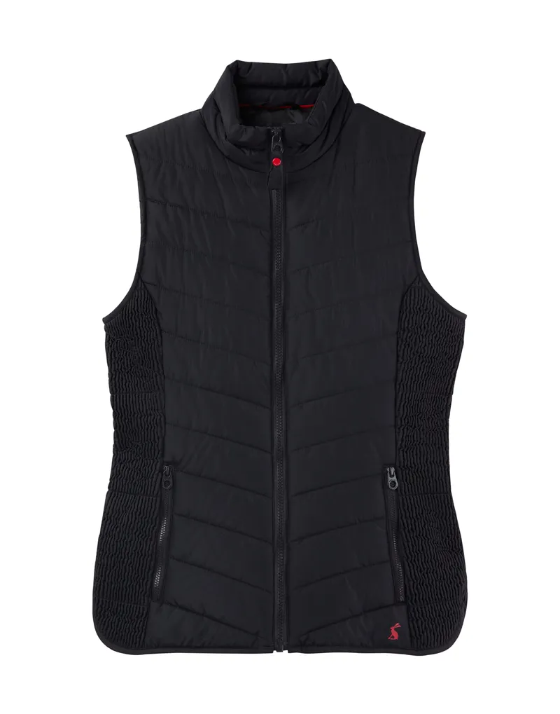 Joules Womens Fallow Padded Gilet in Navy