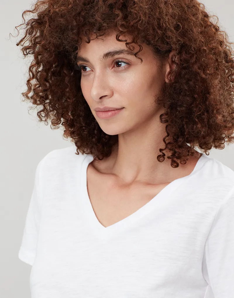 Joules Celina Top in Bright White-2