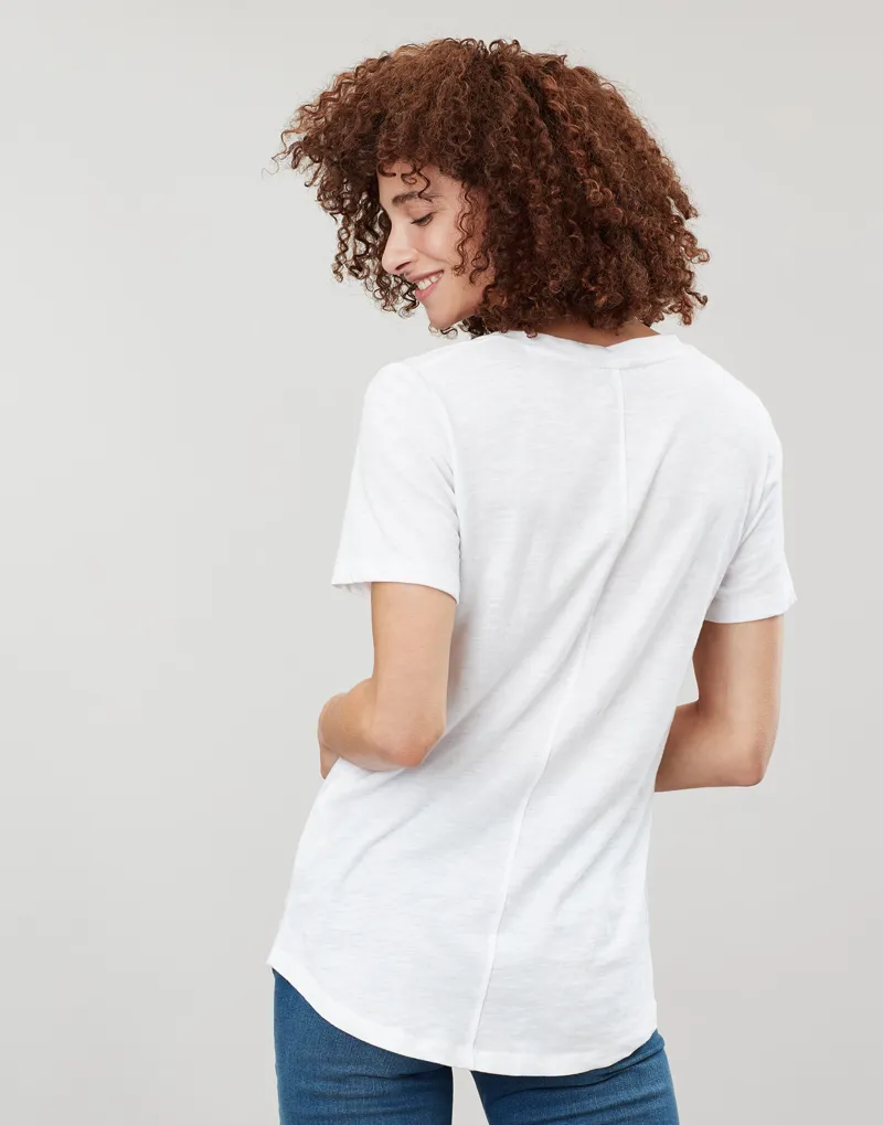 Joules Celina Top in Bright White-5