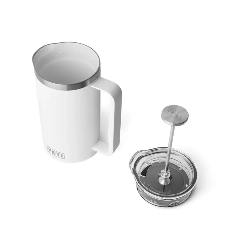 Yeti 34oz French Press White-2