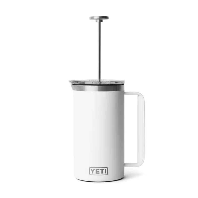 Yeti 34oz French Press White-3