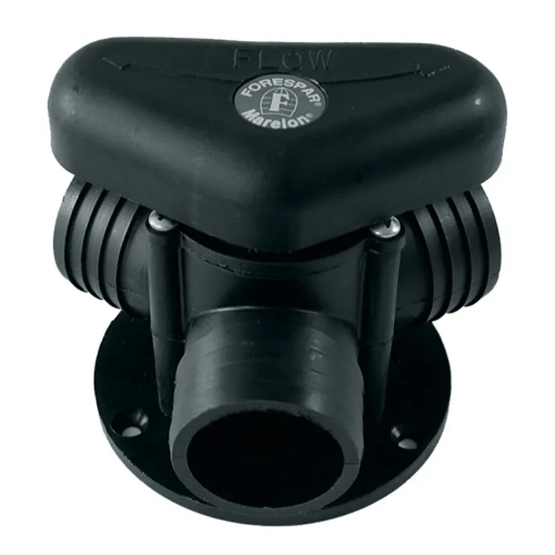 Forespar Plastic Diverter Valve 1 1/2 inch Barb