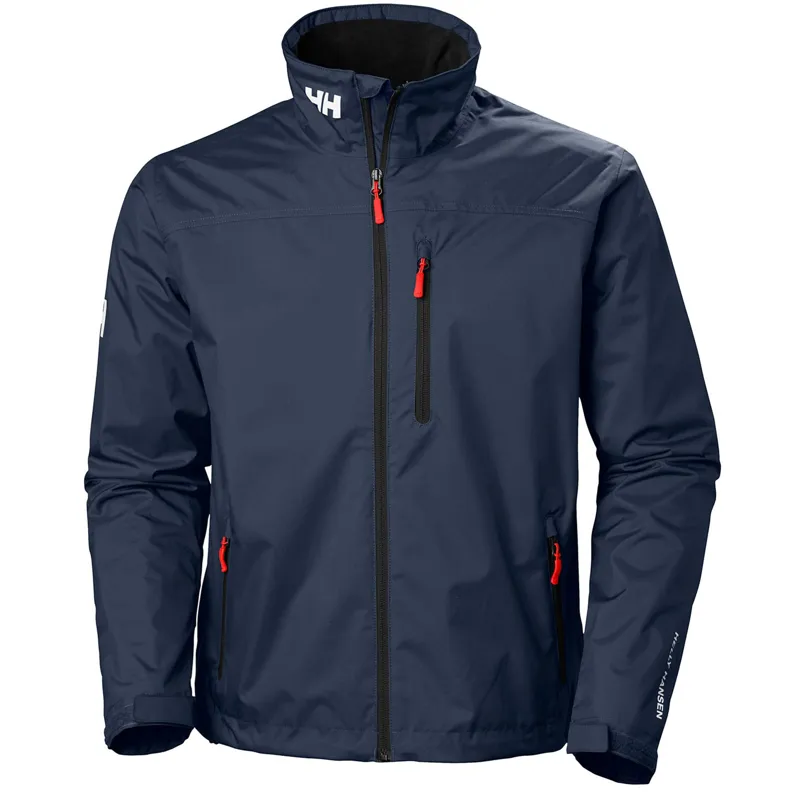 Helly Hansen Crew Midlayer Jacket - Navy-1