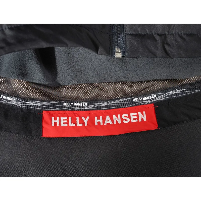 Helly Hansen Mens Crew Midlayer Jacket in Black-1