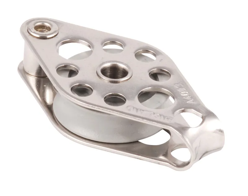 Plain Single Fixed Block With Becket - 25mm