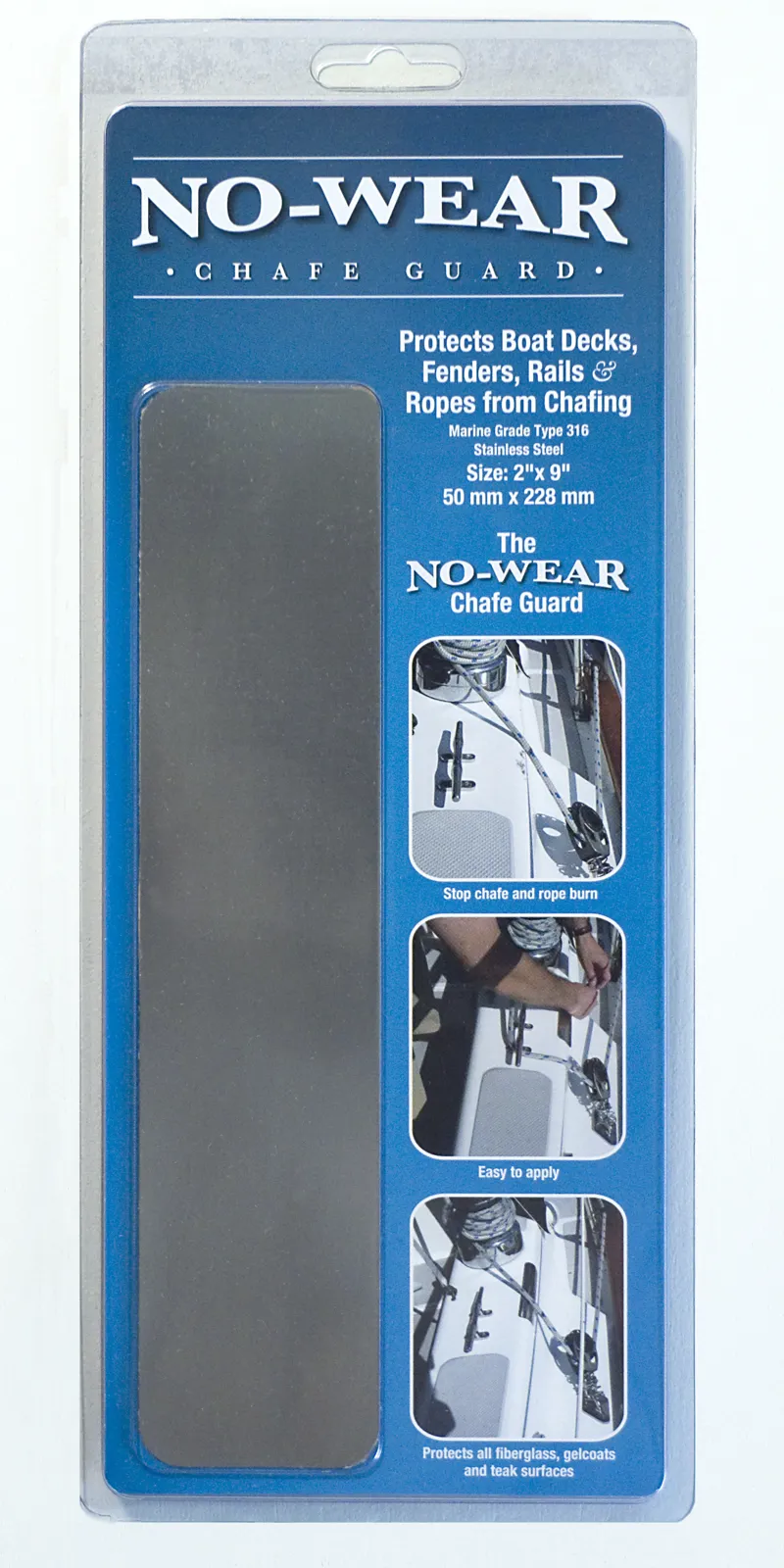 No-Wear Chafe Guard Stainless Steel-1