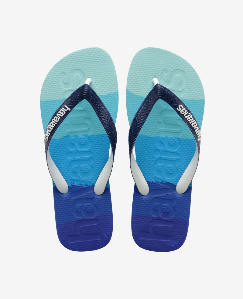Havaianas Top Logomania Gradiant Marine Blue Flip Flops-4