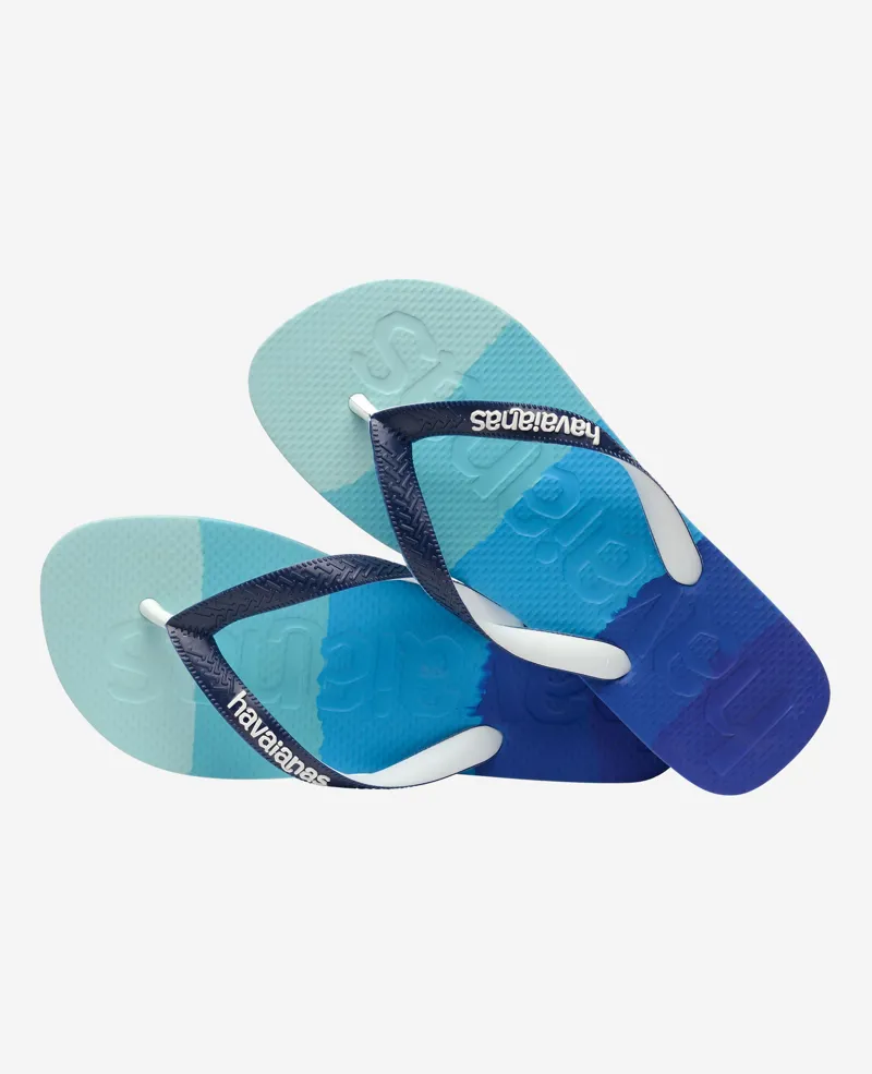 Havaianas Top Logomania Gradiant Marine Blue Flip Flops
