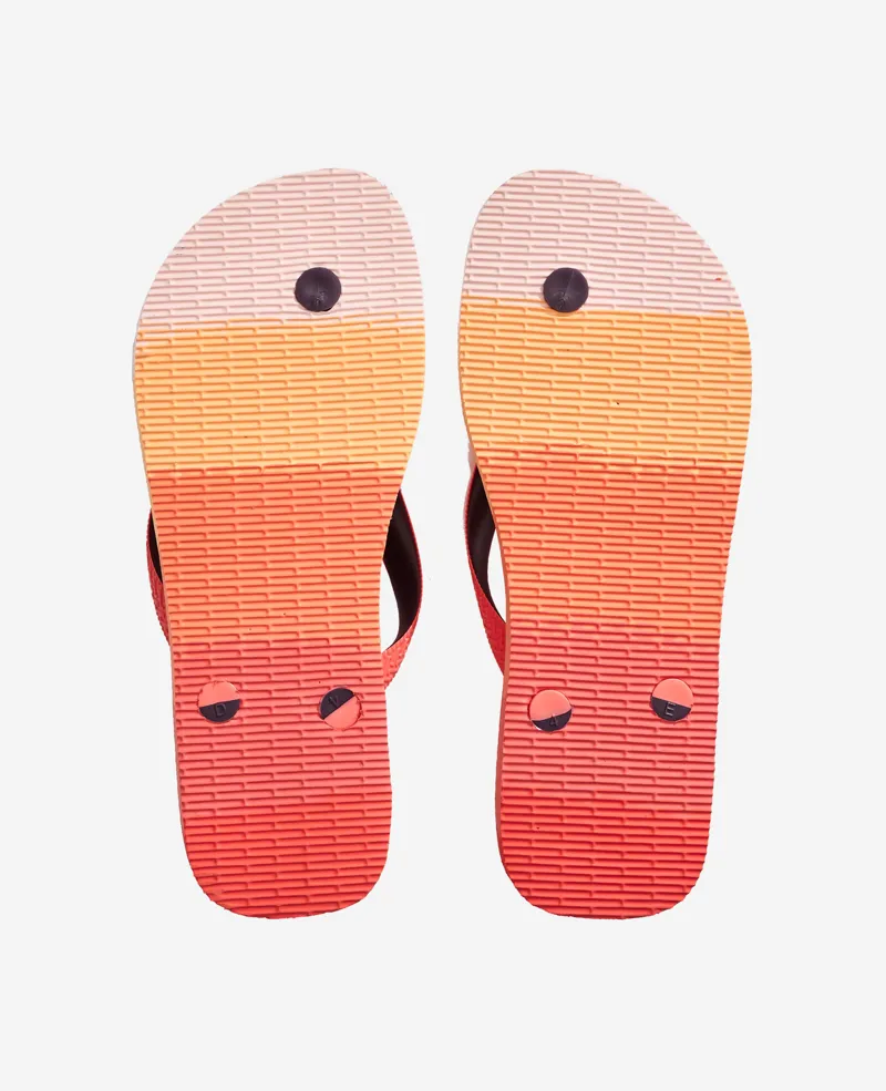 HavaianasTop Logomania Gradient Red Crush Flip FLop-1