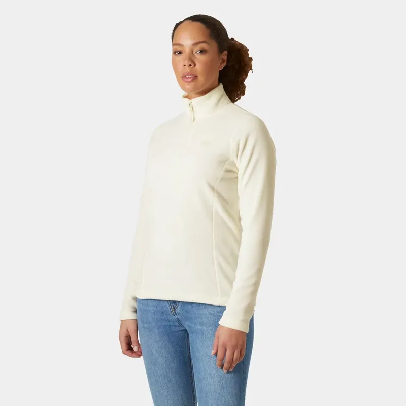 Helly Hansen Womans Daybreaker 1/2 Zip Fleece Snow-1