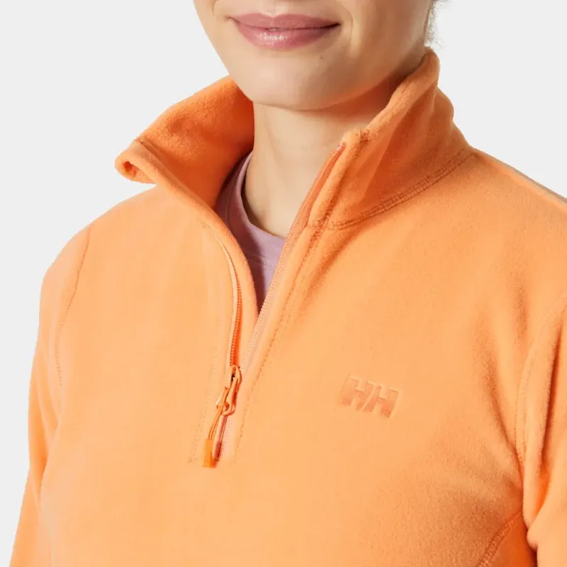 Helly Hansen Womans Daybreaker 1/2 Zip Apricot-3