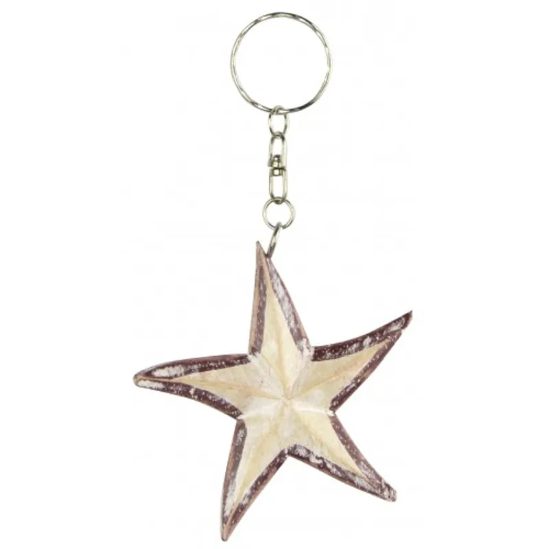 Hand-Carved Wooden Keyrings-1