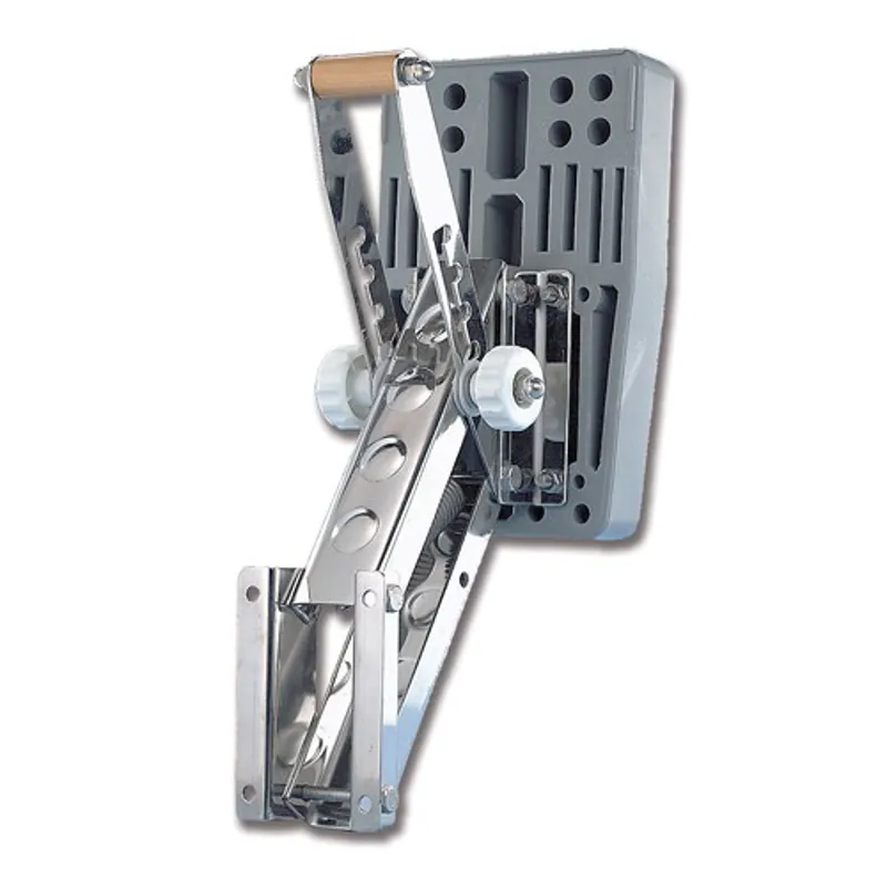 Trem Outboard Bracket - Transom Mounted Stainless Steel 20kg Max