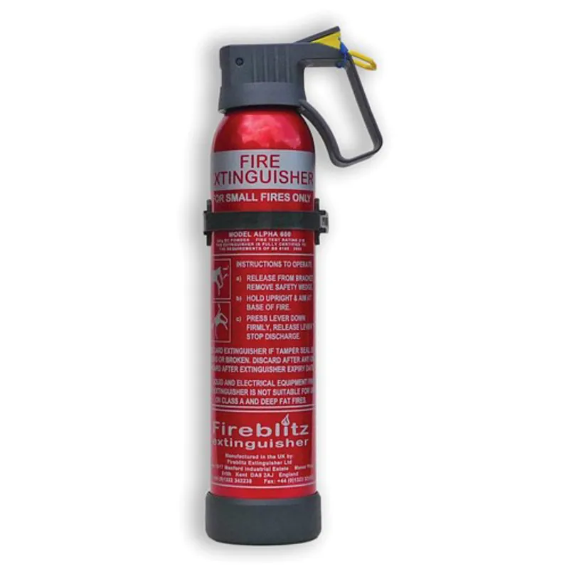 Fireblitz Alpha 600g BC Powder Fire Extinguisher