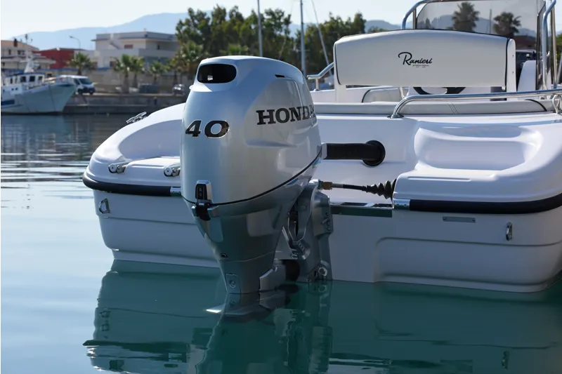 Honda Marine 40hp Outboard Long Shaft Engine Only-4