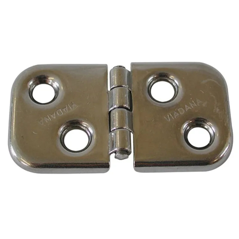 Raised Back Flap Hinge 32 x 61mm - Stainless Steel