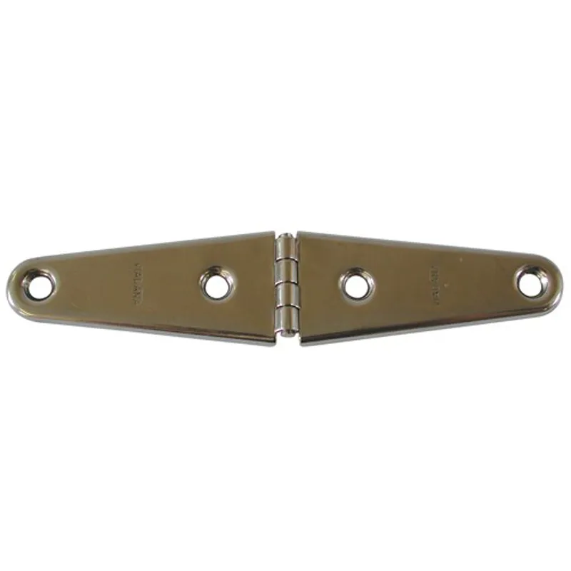 Raised Full Strap Hinge 32mm x 145mm - Stainless Steel