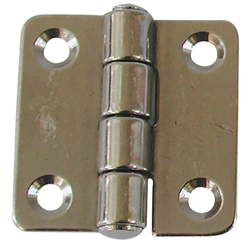 Butt Type Hinge 37mm x 36mm - Stainless Steel