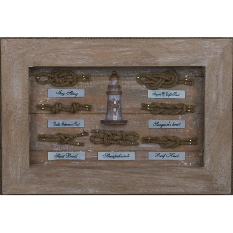 Knot Board Natural Wood 34cm x 23cm