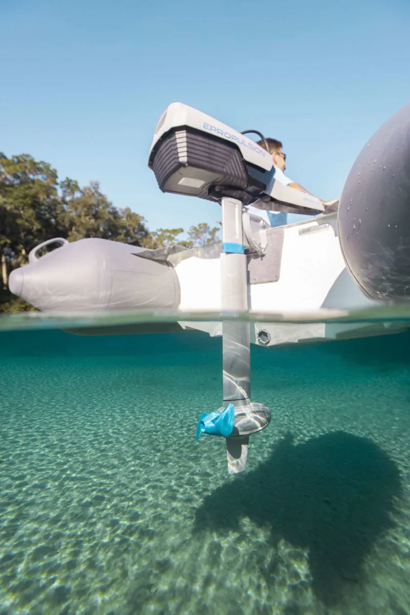 ePropulsion Spirit plus 1.0 Shortshaft Electric Outboard Motor-4