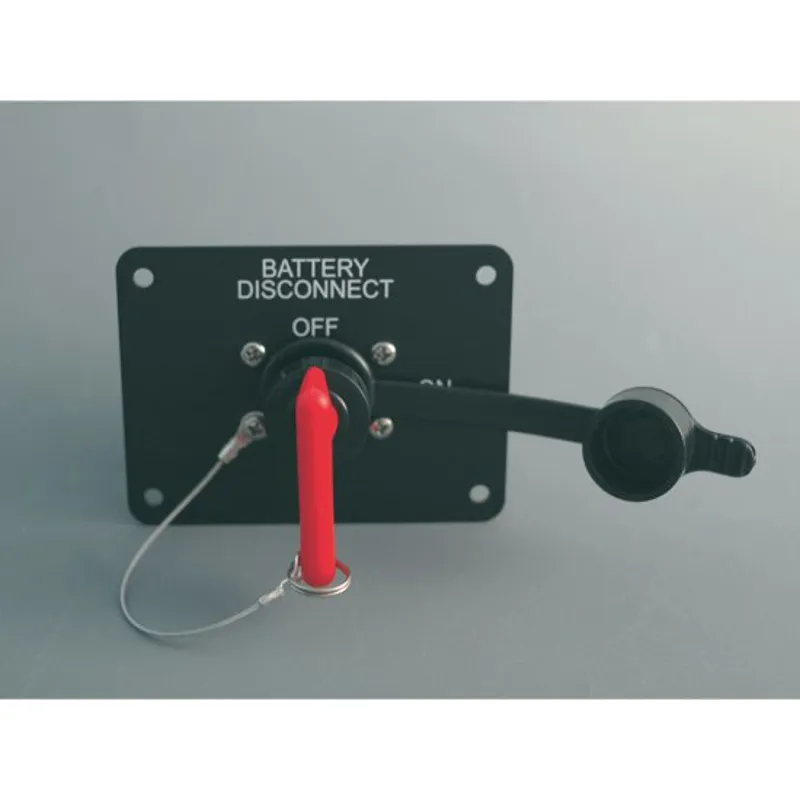 Talamex battery switch with panel