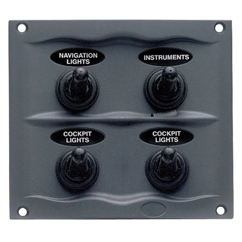 Bep Contour Waterproof 4 Switch Panel