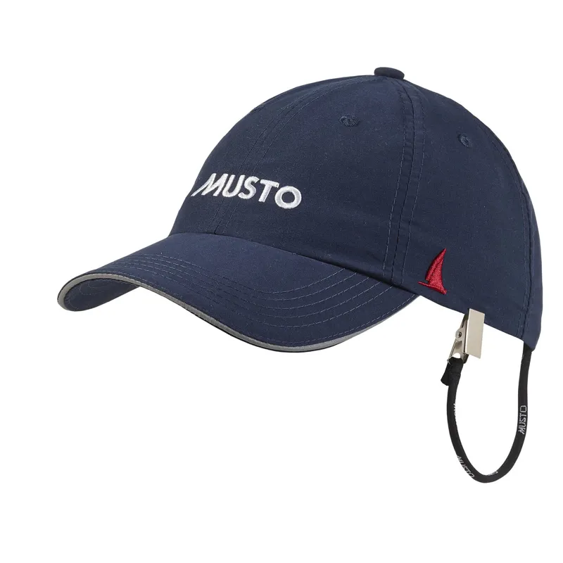Musto Essentials Fast Dry Crew Cap in True Navy
