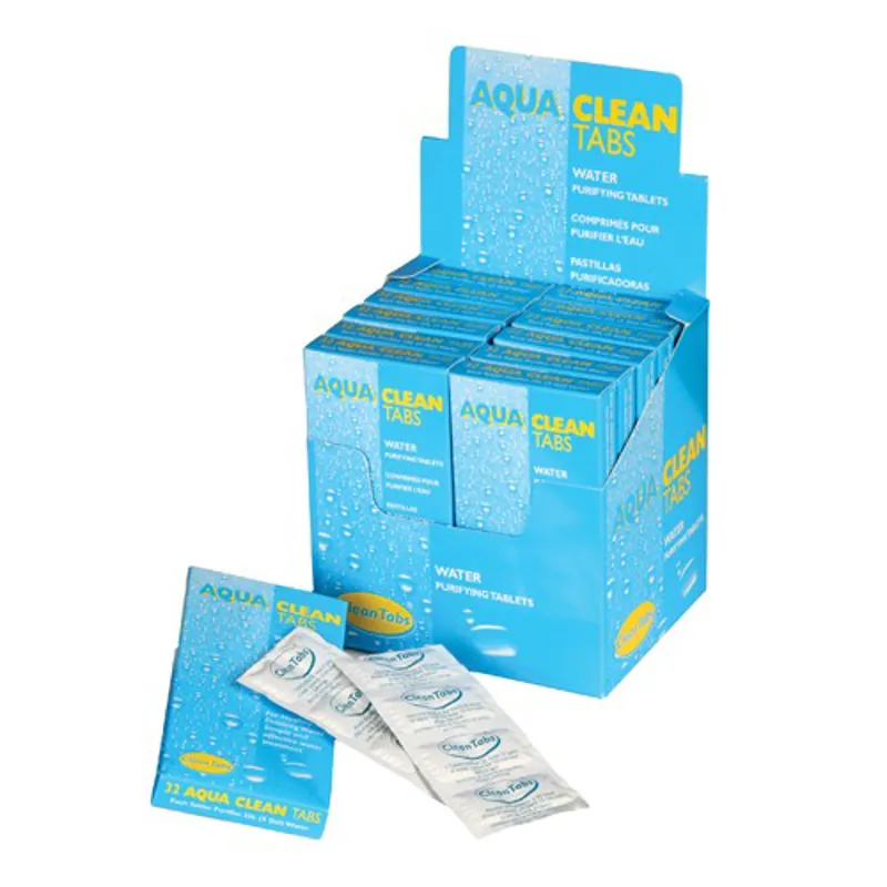 Aqua Clean Purification Tablets - 32 Pack