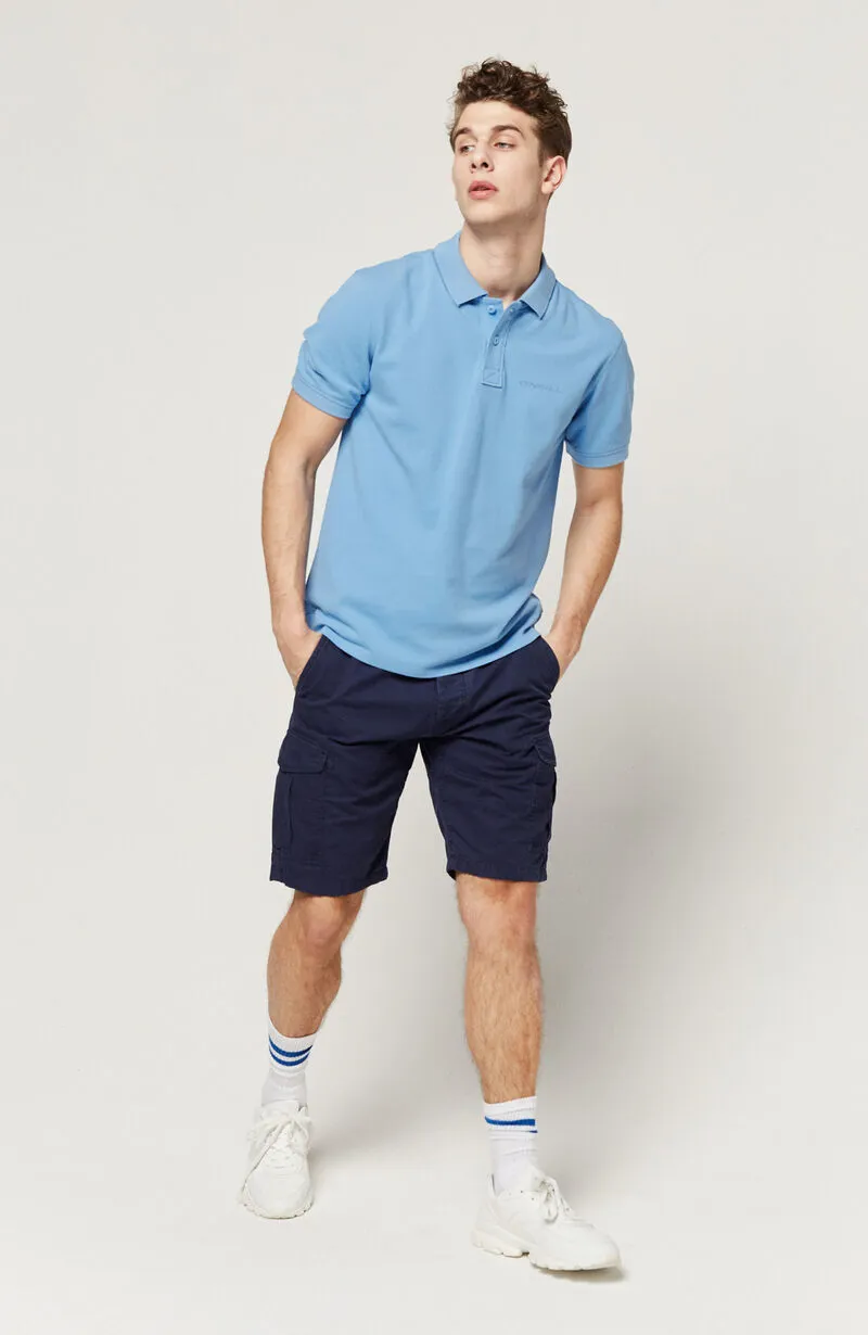 ONeill Pique Polo in Blue-1