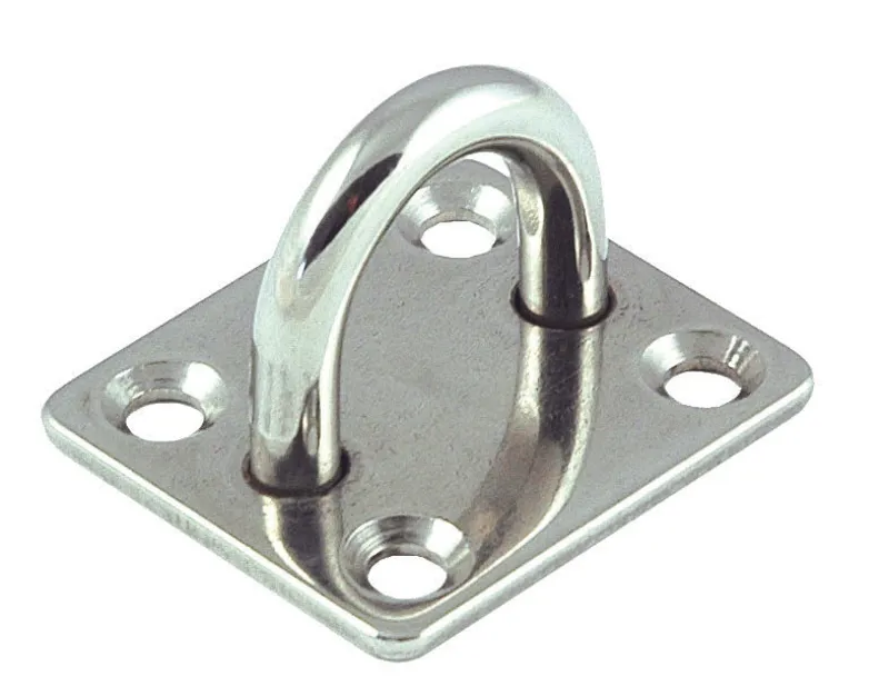 Square Eye Plate - Stainless Steel