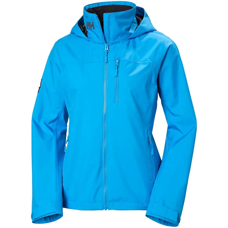 Helly Hansen Womens Crew Midlayer Jacket - Cyan
