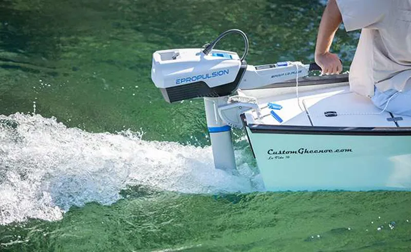 ePropulsion Spirit plus 1.0 Shortshaft Electric Outboard Motor-5