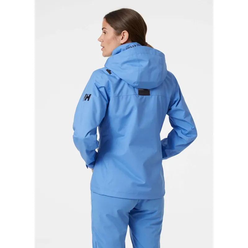Helly Hansen Womens Crew Midlayer Jacket Skagen Blue-4
