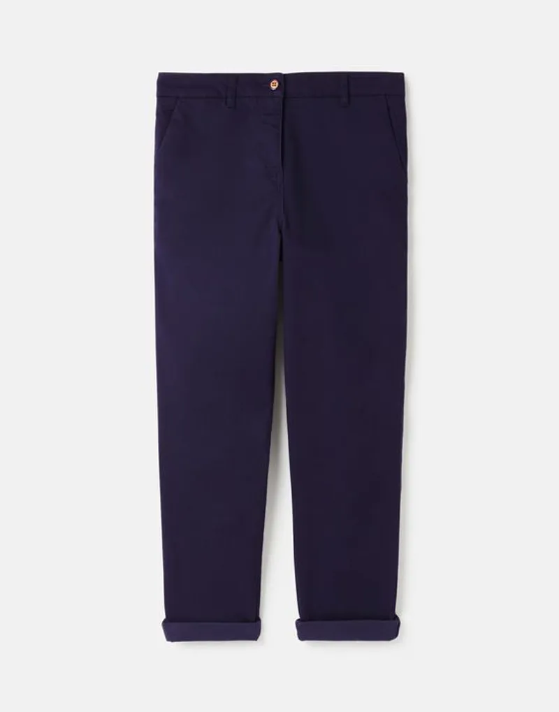 Joules Hesford Cropped Chinos Navy-1
