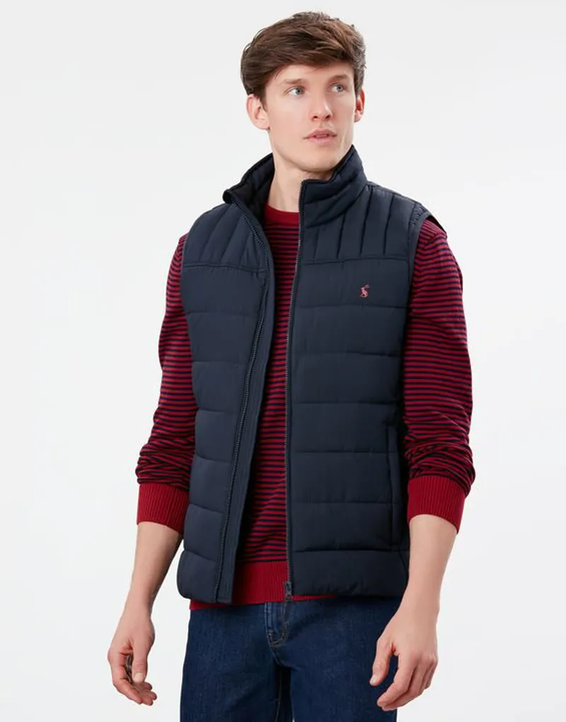 Joules Padded Gilet Navy-2