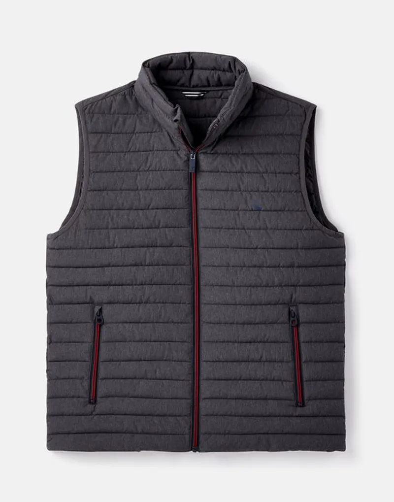 Joules Snug Gilet Grey Marl