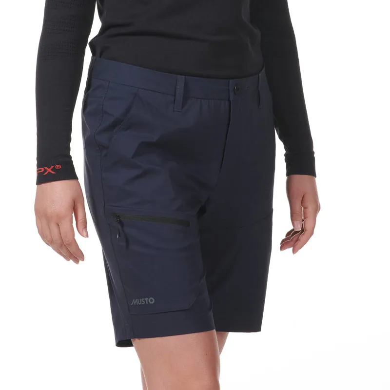 Musto Womens Cargo Short Navy-1
