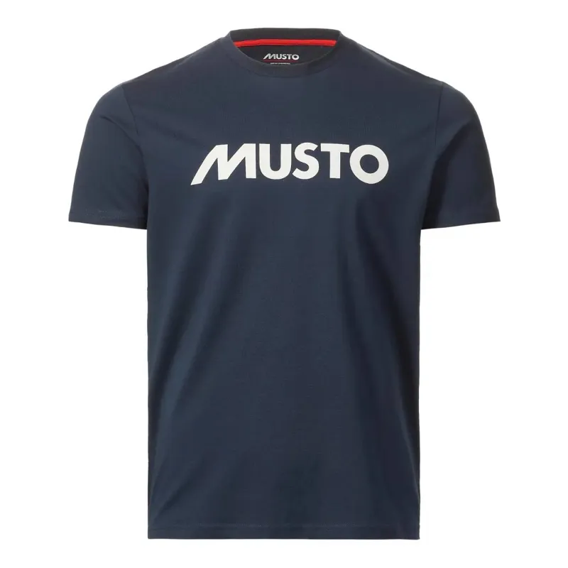 Musto Logo Navy T-Shirt