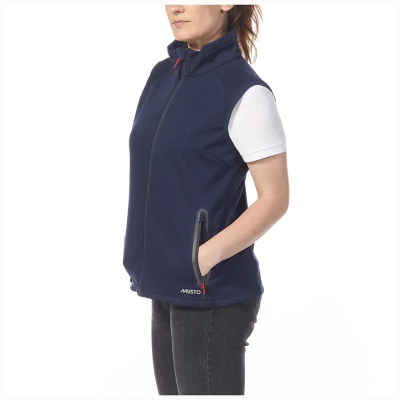 Musto soft shell Essential Gilet Navy-2