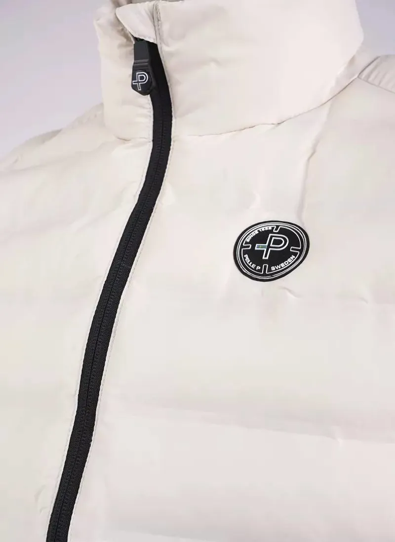 Pelle P Tempest Vest Bleached Sand -1