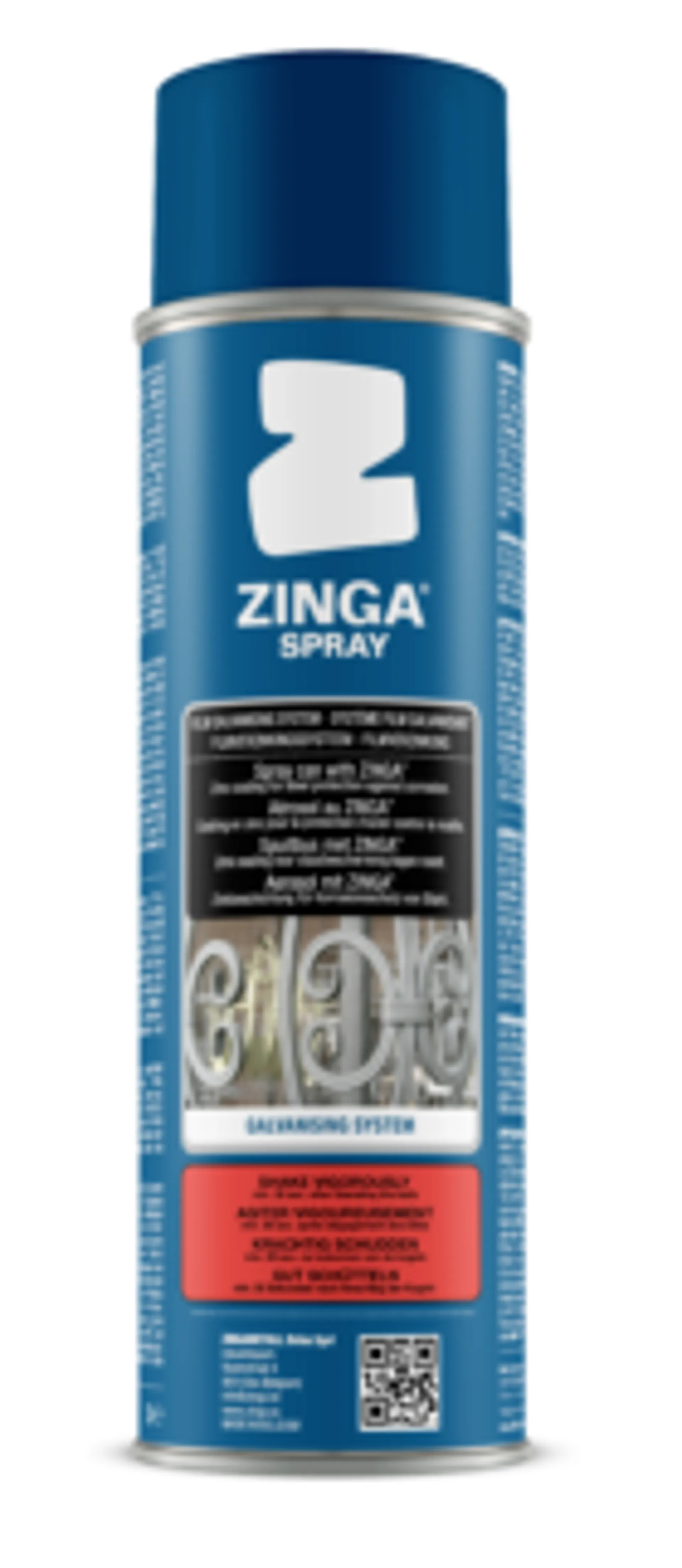 Zinga Galvanising Spray 500ml