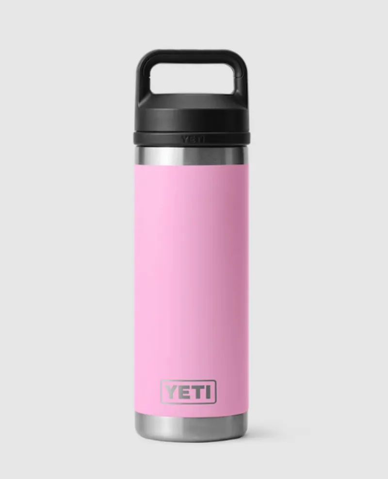 YETI RAMBLER 18 OZ BOTTLE WITH CHUG CAP - Bimini Pink